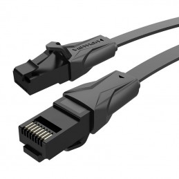 Flat UTP Category 6 Network Cable Vention IBABE 0.75m Black