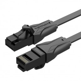 Flat UTP Category 6 Network Cable Vention IBABG 1.5m Black