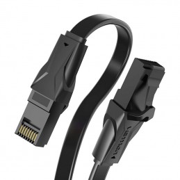 Flat UTP Category 6 Network Cable Vention IBABG 1.5m Black