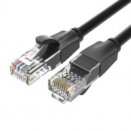 UTP Category 6 Network Cable Vention IBEBD 0.5m Black