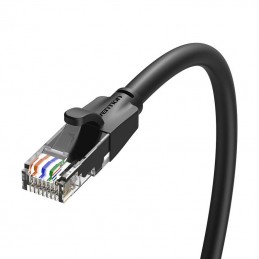 UTP Category 6 Network Cable Vention IBEBD 0.5m Black