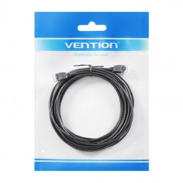 UTP Category 6A Network Cable Vention IBIBF 1m Black Slim Type