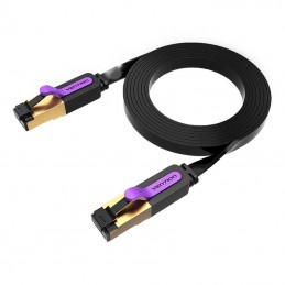 Flat UTP Category 7 Network Cable Vention ICABL 10m Black