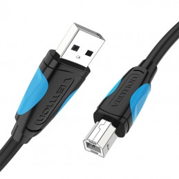 USB 2.0 A to USB-B printer cable Vention VAS-A16-B200 2m Black