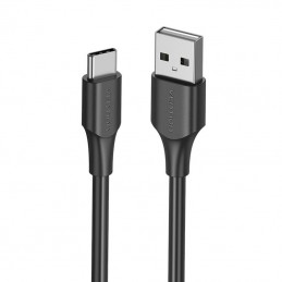 USB 2.0 A to USB-C 3A Cable Vention CTHBF 1m Black