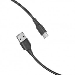 USB 2.0 A to USB-C 3A Cable Vention CTHBF 1m Black