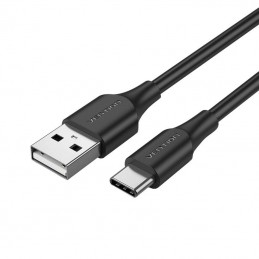 USB 2.0 A to USB-C 3A Cable Vention CTHBF 1m Black