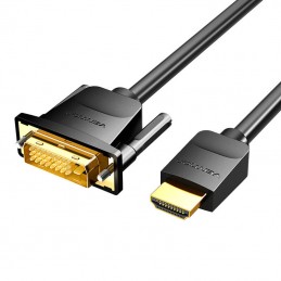 HDMI to DVI Cable 2m Vention ABFBH (Black)