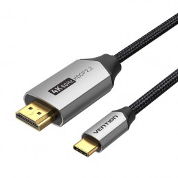 USB-C to HDMI Cable 1m Vention CRBBF (Black)