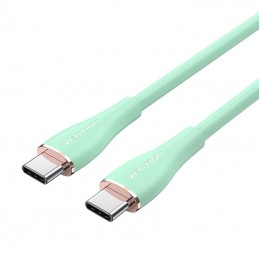 USB-C 2.0 to USB-C 5A Cable Vention TAWGF 1m Light Green Silicone