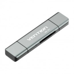 Multifunctional USB2.0 Card Reader Vention CCJH0 Gray