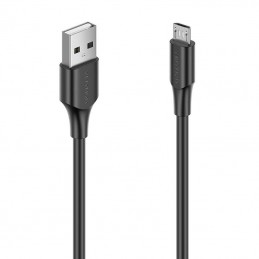 USB 2.0 Male to Micro-B Male 2A 1m Vention CTIBF (black)