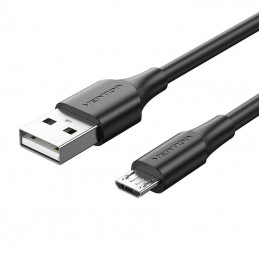 USB 2.0 Male to Micro-B Male 2A 2m Vention CTIBH (black)