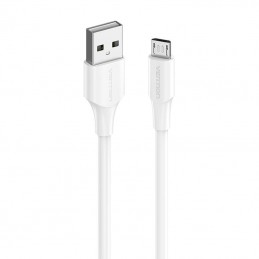 USB 2.0 Male to Micro-B Male 2A 2m Vention CTIWH (white)