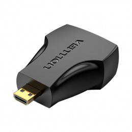 Female HDMI to Male Micro HDMI Adapter Vention AITB0 (Black)