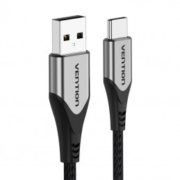 USB 2.0 A to USB-C 3A Cable Vention CODHG 1.5m Gray