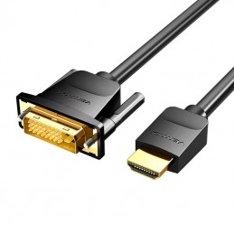 HDMI to DVI Cable 1.5m Vention ABFBG (Black)