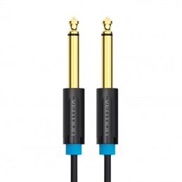 6.35mm TS Audio Cable 0.5m Vention BAABD Black