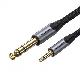 Vention BAUHD TRS 3.5mm Male to Male 6.35mm Audio Cable 0.5m Gray