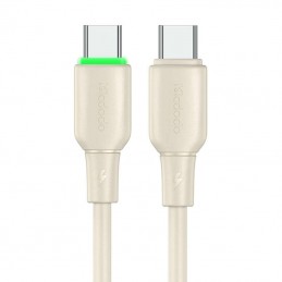 Cable USB-C do USB-C Mcdodo CA-4770 65W 1.2m (beige)