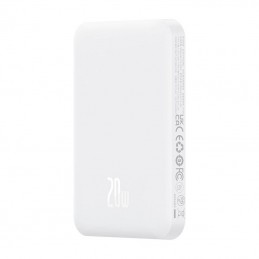 Magnetic Mini Powerbank Baseus 5000mAh 20W (white)