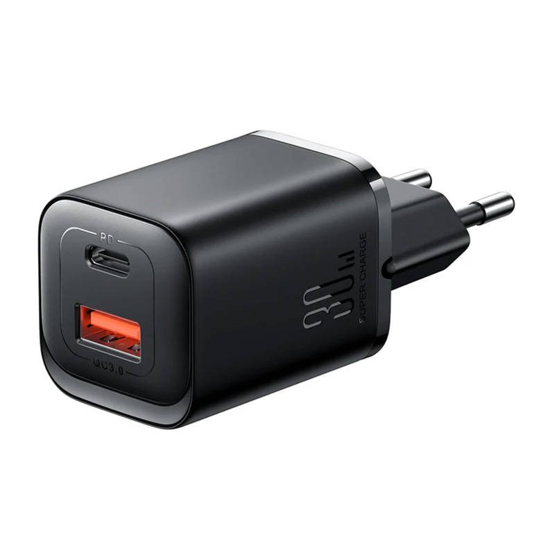 Charger Joyroom JR-TCF08EU Speed PD, 30W A+C (Black)