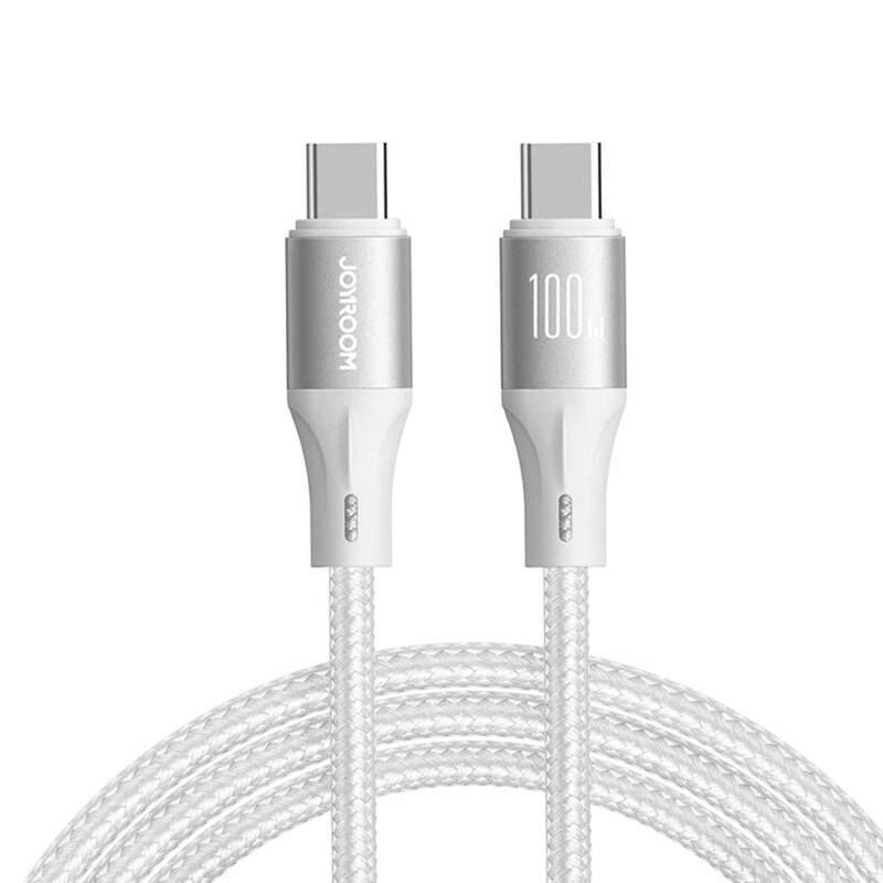 Cable Joyroom Light-Speed USB-C to USB-C SA25-CC5 , 100W , 1.2m (white)