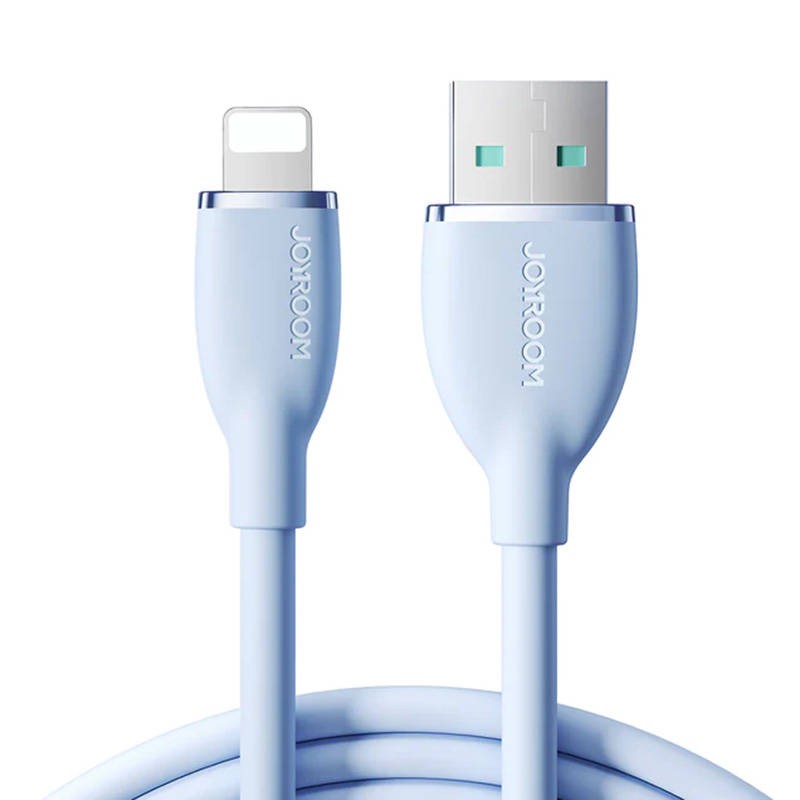 Cable Colorful 3A USB to Lightning SA29-AL3 / 3A / 1,2m (blue)