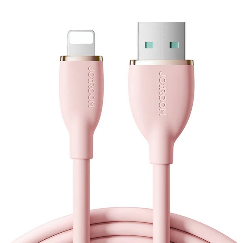 Cable Colorful 3A USB to Lightning SA29-AL3 / 3A / 1,2m (pink)