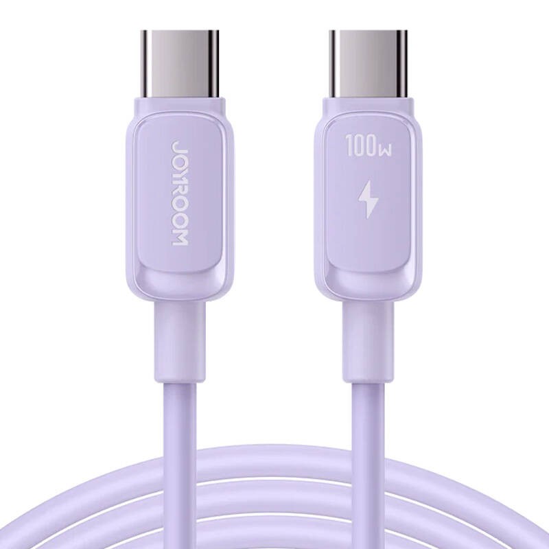 Cable S-CC100A14 100W USB C to USB C Joyroom / 100W / 1,2m (purple)