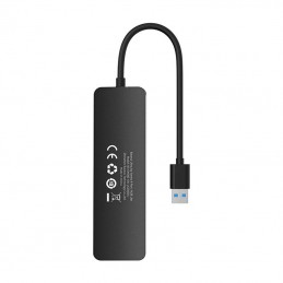 4in1 Hub Baseus  UltraJoy Lite USB-A to USB 3.0 15 cm(black)