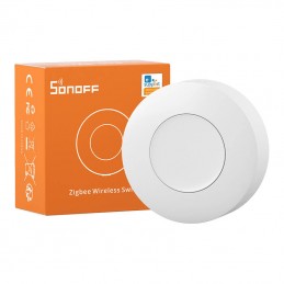 Smart Zigbee Wireless Switch Sonoff SNZB-01P (round)