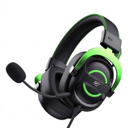 Gaming Headphones Havit H2002E (Black-Green)