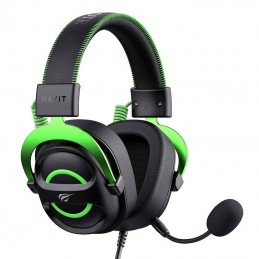 Gaming Headphones Havit H2002E (Black-Green)