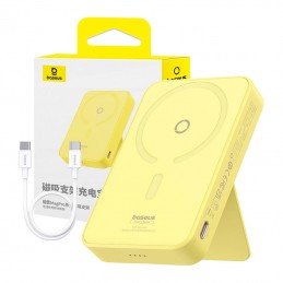 Powerbank Baseus MagPro Magnetic 5000mAh 20W, MagSafe (yellow)