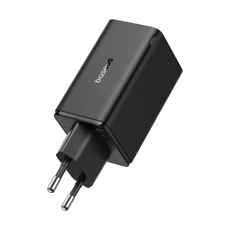 Baseus GAN6 Pro Fast Charger, 2xUSB-C + 2xUSB, 65W (black)