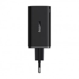 Baseus GAN6 Pro Fast Charger, 2xUSB-C + 2xUSB, 65W (black)