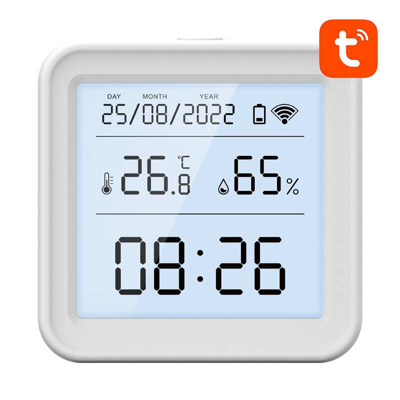 Smart temperature and humidity sensor Wi-Fi Gosund S6 (LCD screen, backlight)