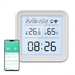 Smart temperature and humidity sensor Wi-Fi Gosund S6 (LCD screen, backlight)