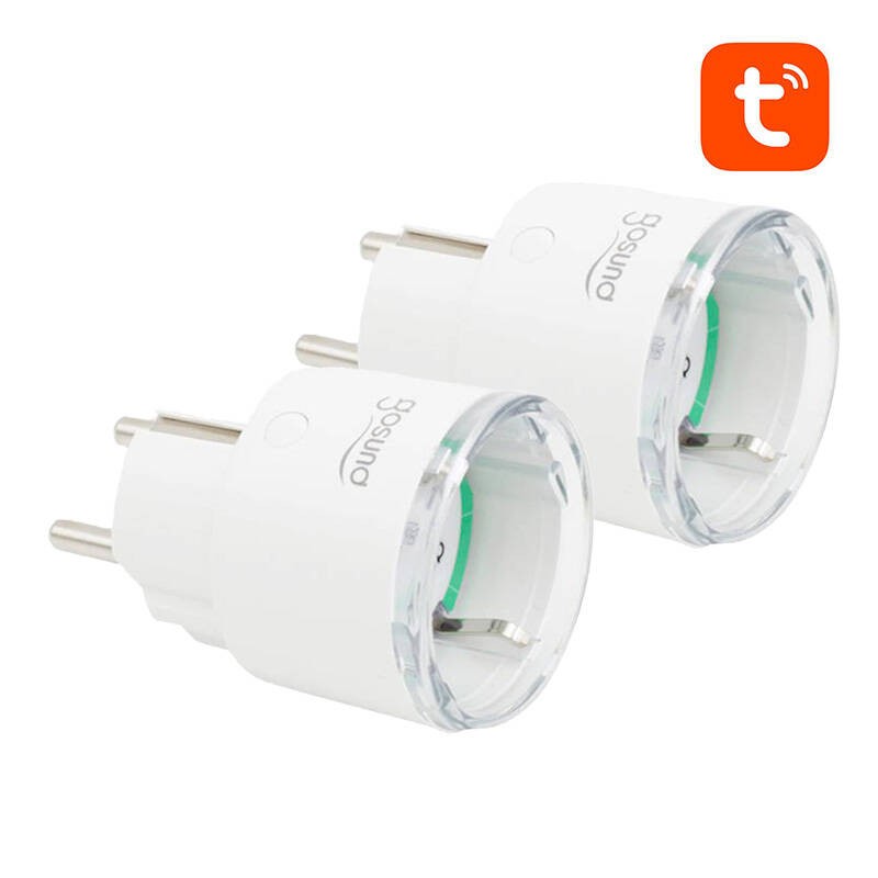 Smart plug WiFi Gosund SP111 3680W 16A, Tuya 2-pack