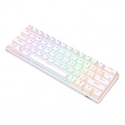 Mechanical keyboard Royal Kludge RK61 RGB, red switch (white)