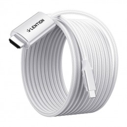 Lention USB-C to 4K60Hz HDMI cable, 3m (silver)