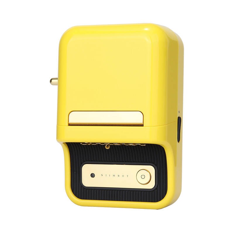 Portable Label Printer Niimbot B21 (yellow)