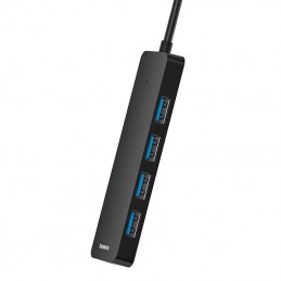 Hub Baseus UltraJoy Series Lite 4-Port 2m (USB to USB3.0*4) (black)