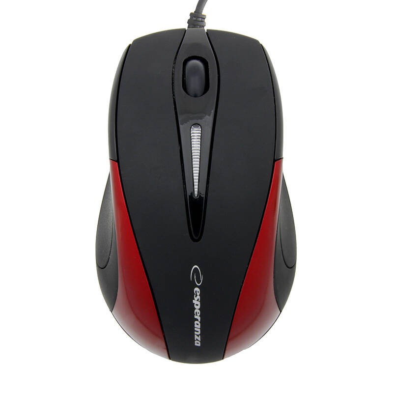 Wired mouse Esperanza EM102R (red)