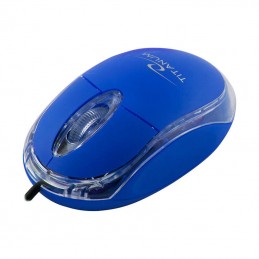 Esperanza TM102B Titanium Wired mouse (blue)