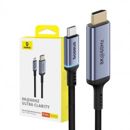 Adapter Baseus USB-C to HDMI High Definition 1.5m (black)