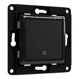 Shelly wall switch 1 button (black)