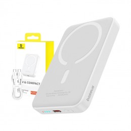 Magnetic Mini Air Powerbank Baseus 10000mAh 20W (white)