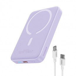 Magnetic Mini Air Powerbank Baseus 10000mAh 20W (purple)